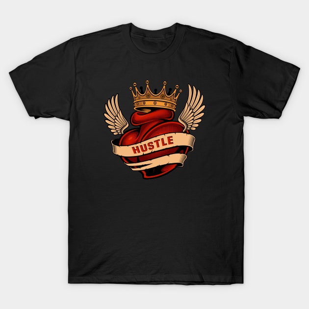 Hustle T-Shirt by GRNDRZ